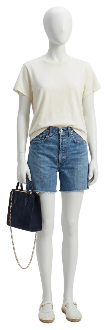 The pieces of this look on a mannequin, a Rewear Reverie preview