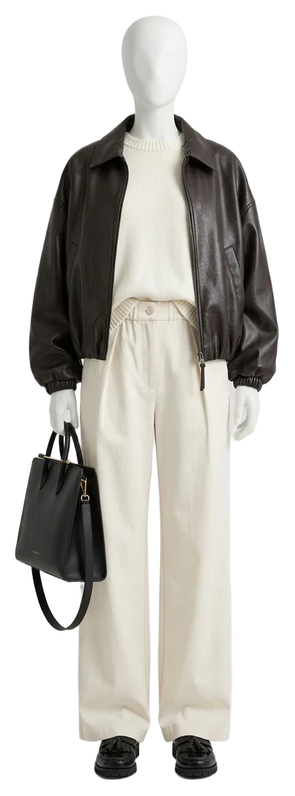 The pieces of this look on a mannequin, a Rewear Reverie preview
