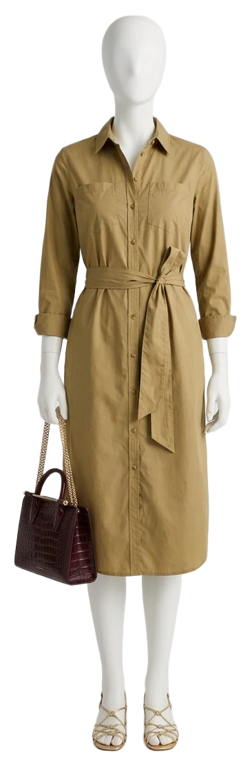 The pieces of this look on a mannequin, a Rewear Reverie preview