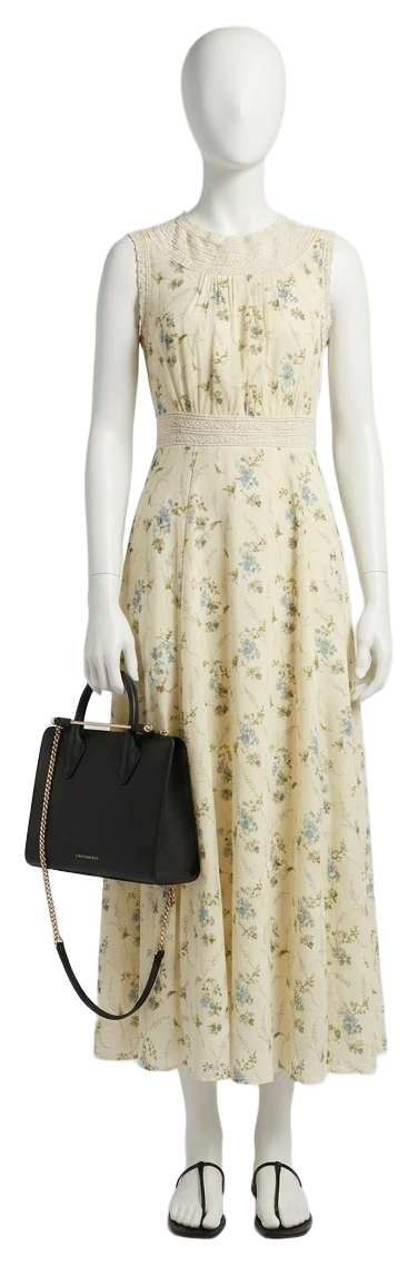 The pieces of this look on a mannequin, a Rewear Reverie preview