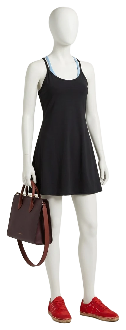 The pieces of this look on a mannequin, a Rewear Reverie preview