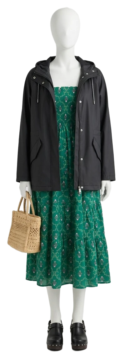 The pieces of this look on a mannequin, a Rewear Reverie preview