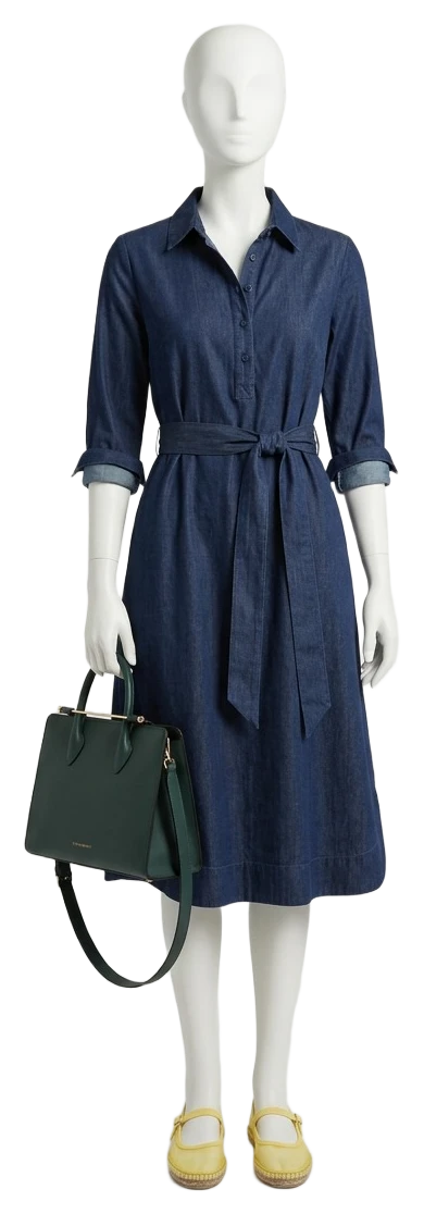 The pieces of this look on a mannequin, a Rewear Reverie preview