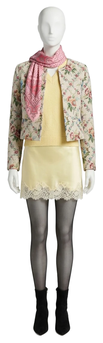 The pieces of this look on a mannequin, a Rewear Reverie preview