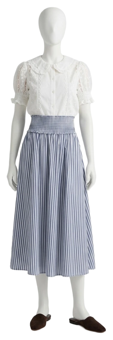 The pieces of this look on a mannequin, a Rewear Reverie preview