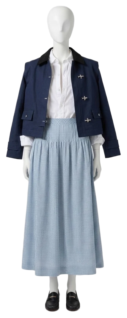 The pieces of this look on a mannequin, a Rewear Reverie preview