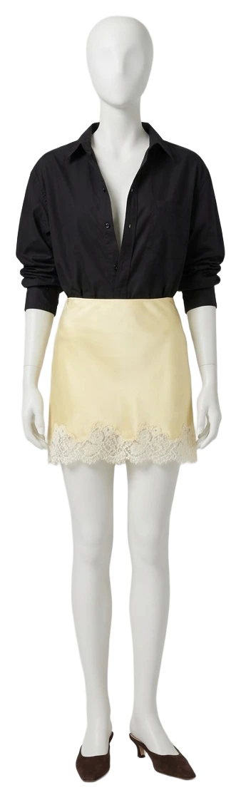 The pieces of this look on a mannequin, a Rewear Reverie preview