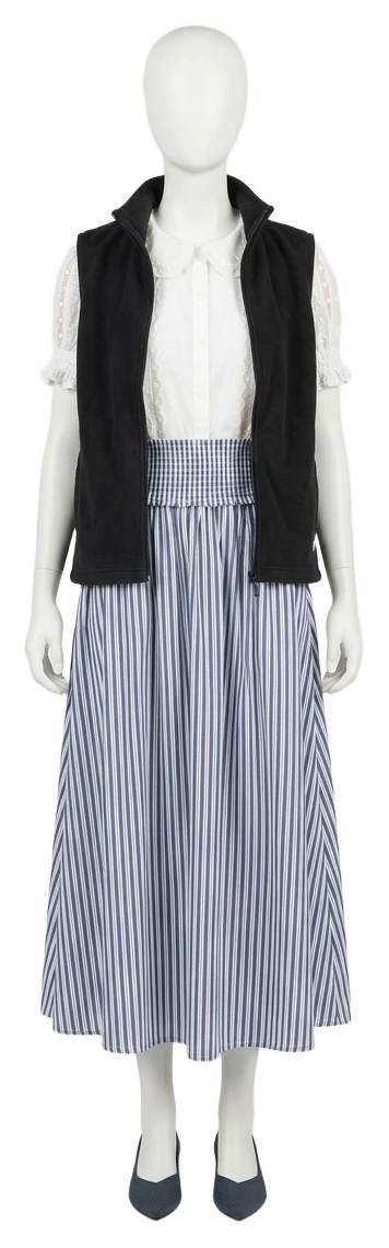 The pieces of this look on a mannequin, a Rewear Reverie preview